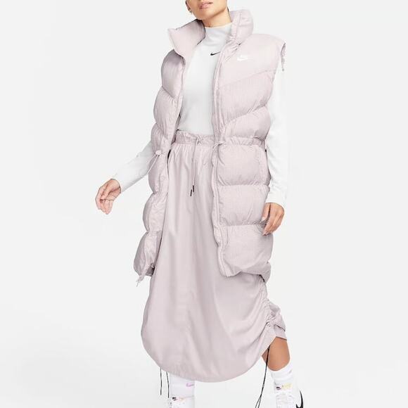 Nike Windrunner Therma Fit Puffer Vest Coat Women Size Medium Warm Winter NWT - Picture 1 of 16